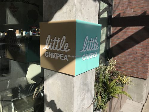 Fromt entrance at Little Chickpea in Portland