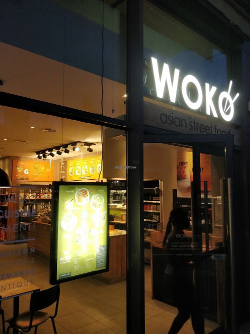 Entrance at WOKO in Cagnes-sur-mer