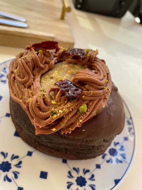 Season special doughnut at Scoop 'n Dough in Lisbon