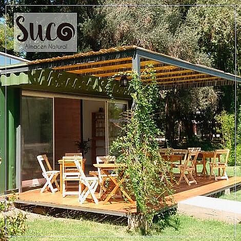 Deck at Suco Almacen Natural in Lujan De Cuyo