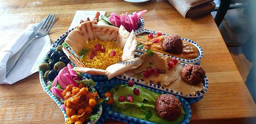 Hands of Fatima at Lovetann Kaffebar in Bergen