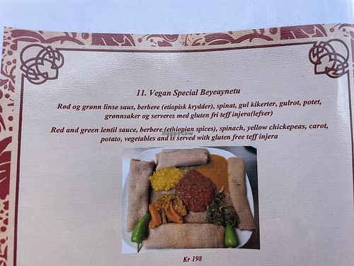 The only vegan dish 06/23  at Lucy in Bergen