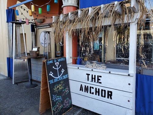Outside at The Anchor in Venice