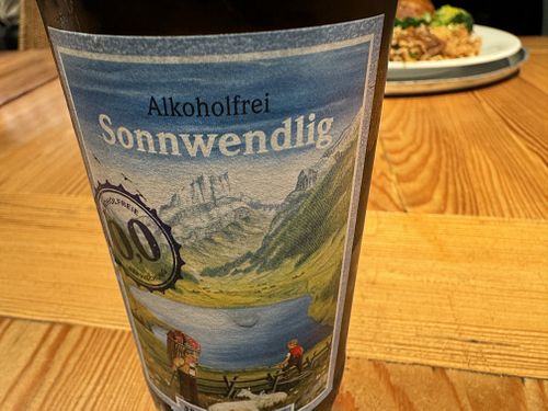 alcohol-free beer  at Tibits - Gundeli in Basel