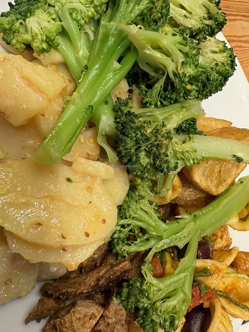 dinner  at Tibits - Gundeli in Basel