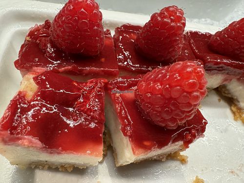 cheese cake vegan  at Tibits - Gundeli in Basel