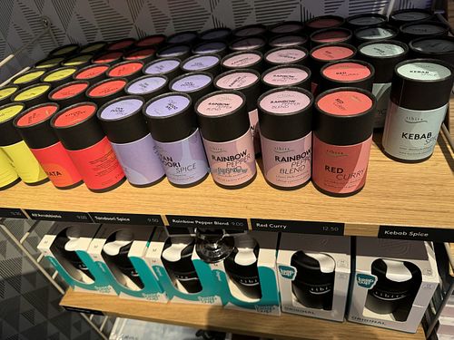 spices  at Tibits - Gundeli in Basel