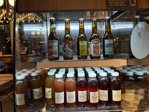 drinks  at Tibits - Gundeli in Basel