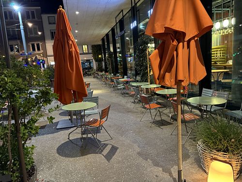 outside  at Tibits - Gundeli in Basel