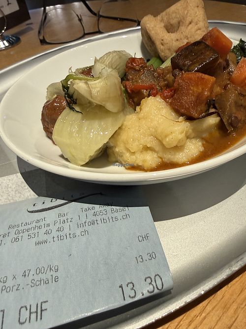 lunch  at Tibits - Gundeli in Basel