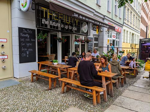 Outside of The Future is Up to You at The Future is Up to You in Berlin