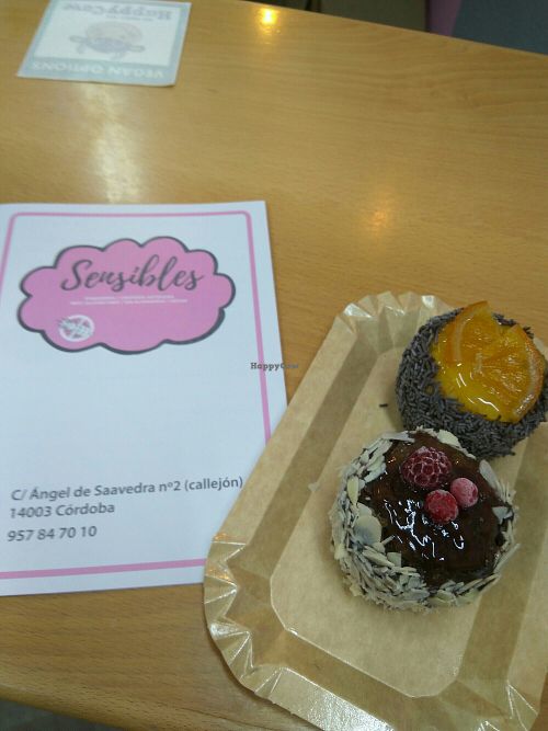 Opciones veganas at Sensibles in Cordoba