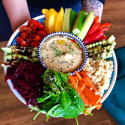 buddha bowl at Holi in Zamosc