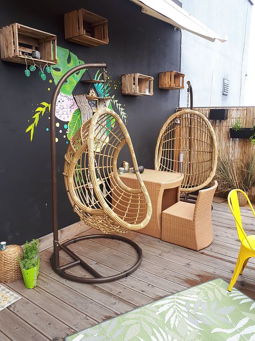 Outdoor seating at Holi in Zamosc