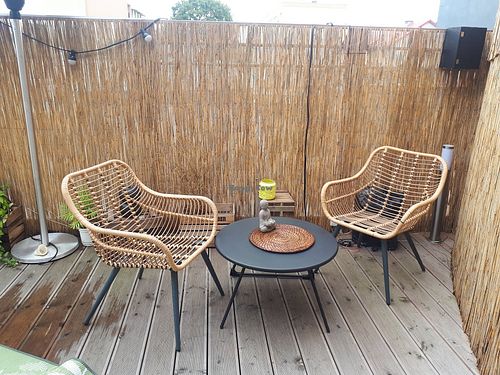 Outdoor seating at Holi in Zamosc