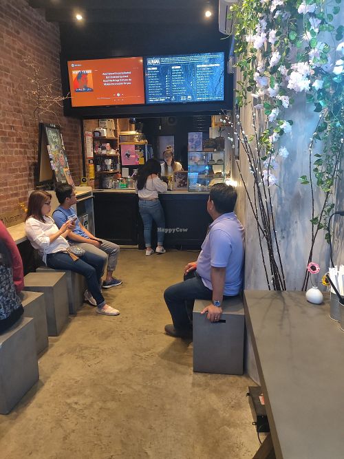 Inside at Alimama Tea in New York City