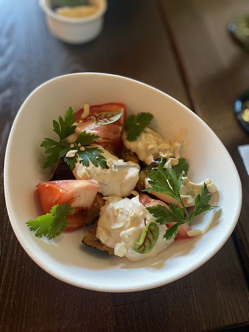 Vegan eggplant salad  at Pioner in Omsk