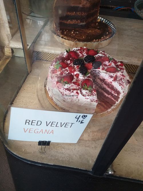 Red Velvet Cake at Dempanadas in Valencia