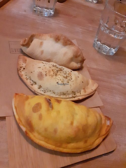 Vegan empanadas at Dempanadas in Valencia