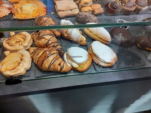 Vegan pastry at El Obrador del Carme in Valencia