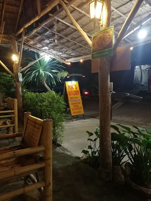 Front of the restruant at Nok's Kitchen in Koh Phangan