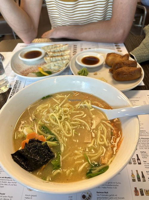 Full meal  at Namamen - Messeplatz in Basel