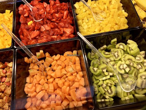 fruit at Wonder Waffel in Basel
