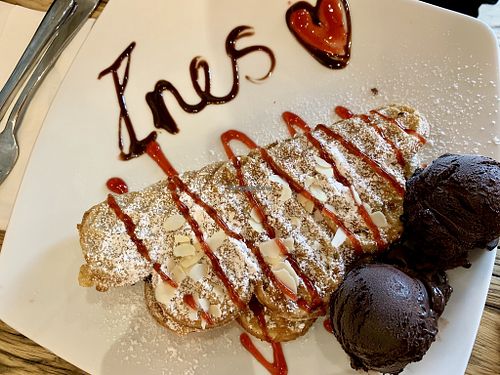 waffle all vegan at Wonder Waffel in Basel