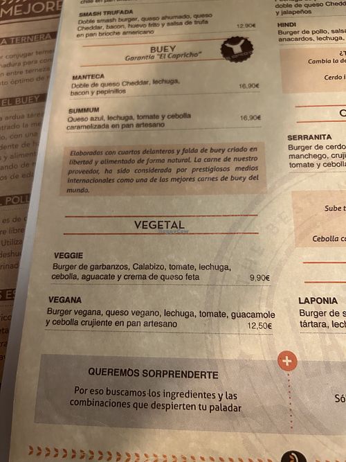   at La Pepita Burger Bar in Salamanca