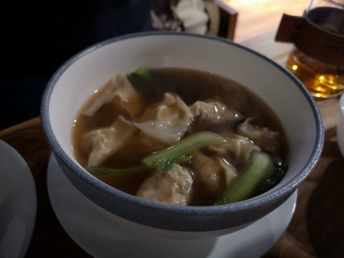 Dumpling soup at Life Ricette in Johor Bahru