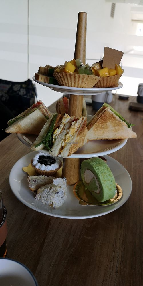 High tea set at Life Ricette in Johor Bahru
