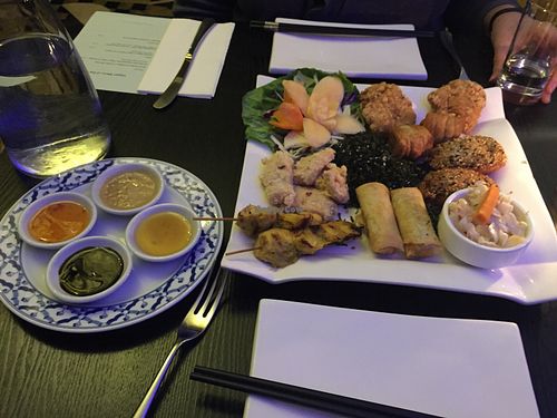 Vegan banquet starter!  at Cockadoo in Oxford