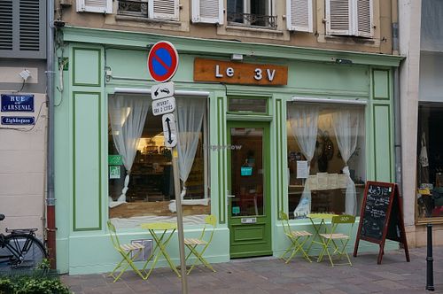 Façade at Le 3V in Mulhouse