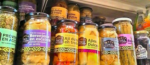 Pickles at Doña Vanny in Buenos Aires