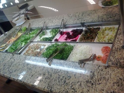 Salads at Dom Pepino  in Santos