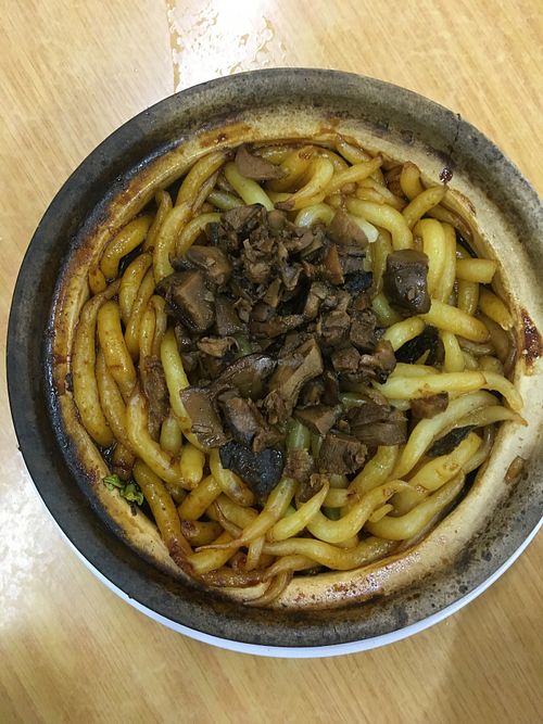 Claypot noodle (lou shu fen) at Serdang in Selangor