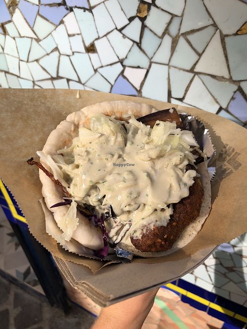 Falafel  at King Falafel Palace in Paris