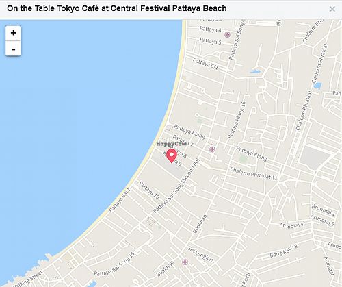 Location at On the Table in Pattaya