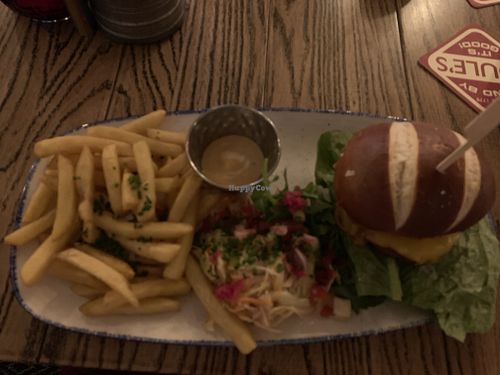 House burger at White Horse in Shrewsbury