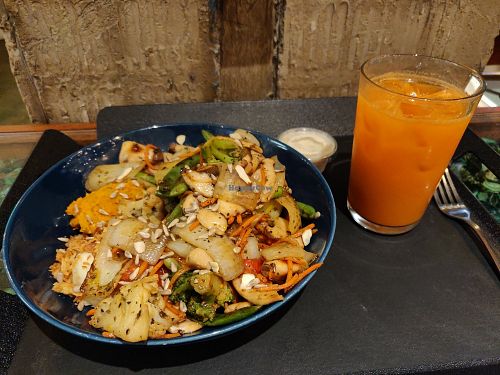 Tasty vegan salad at Sweet Balance - Yeoksam in Seoul