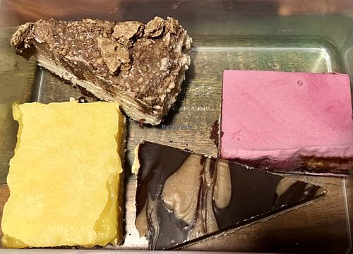 Treats selection   at Bio Cafe in Aberdeen