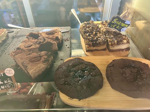 Cakes Selection  at Bio Cafe in Aberdeen