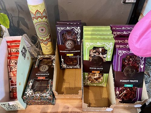 Vegan chocolates 🍫   at Bio Cafe in Aberdeen