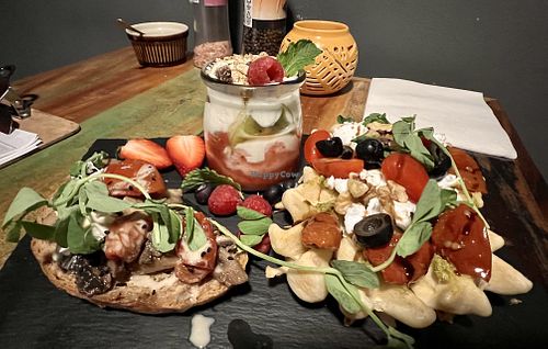 Yummy selection   at Bio Cafe in Aberdeen