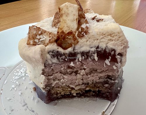 The layers! 👍  at Bio Cafe in Aberdeen