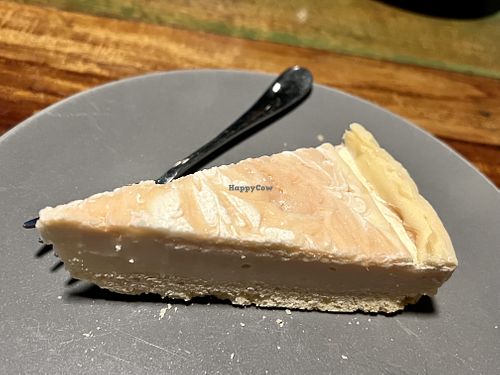 Mango cheesecake   at Bio Cafe in Aberdeen