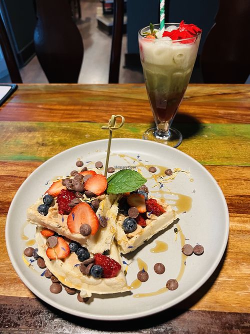 Brunch 😊  at Bio Cafe in Aberdeen