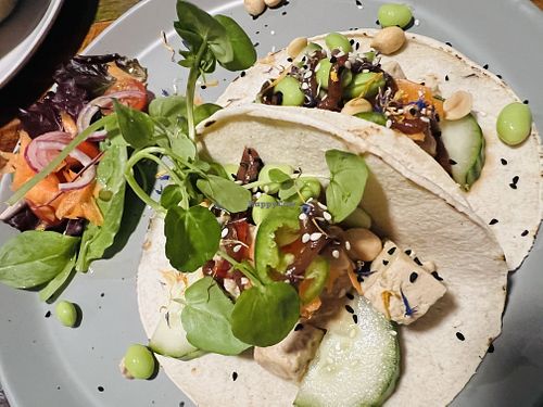 Tofu teriyaki   at Bio Cafe in Aberdeen