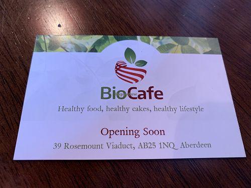 Bio cafe at Bio Cafe in Aberdeen