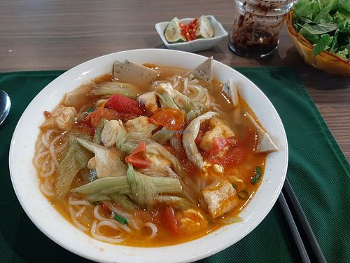 Bún riêu at Tam Chay - Do Duc Duc in Hanoi
